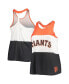 Фото #1 товара Women's Orange San Francisco Giants Twist Back Tank Top