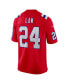 Фото #4 товара Men's Ty Law Red New England Patriots Retired Player Alternate Game Jersey