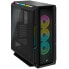 Фото #2 товара Corsair iCUE 5000T Midi-Tower, RGB, Tempered Glass - schwarz