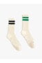 Tenis Çorabı 2'li Çok Renkli