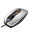 Фото #1 товара Cherry MC 4900 Corded Fingerprint Mouse - Silver/Black - USB - Ambidextrous - Optical - USB Type-A - 1375 DPI - Black - Silver