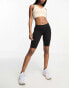 Фото #1 товара Pieces seamless legging shorts in black