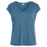 ფოტო #1 პროდუქტის VILA Modala short sleeve v neck T-shirt