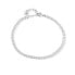 Luxury silver tennis bracelet with zircons JL0849