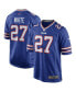 Men's Tre'Davious White Royal Buffalo Bills Team Game Player Jersey