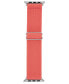 Women's Coral Woven Elastic Band Compatible with 42/44/45/Ultra/Ultra 2 Apple Watch