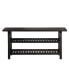 Фото #2 товара Yosemite 30" Wood Console Table