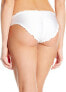 Фото #3 товара Luli Fama Women's Cosita Buena Ruched-Back Bikini White Bottom size Large 180132