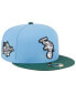 Фото #1 товара Men's Sky Blue, Cilantro Oakland Athletics 1988 World Series 59FIFTY Fitted Hat