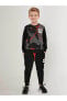 Фото #1 товара Спортивный костюм RolyPoly для мальчиков 2-7 лет, цвет антрацитовый-меланж