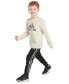 Little & Toddler Boys Long-Sleeve Logo T-Shirt & Jogger Pants, 2 Piece Set Бежевый, 5 - фото #2