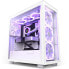 Фото #1 товара NZXT CM-H71EW-02 - Midi Tower - PC - White - ATX - micro ATX - Mini-ATX - 120,140 mm - 1x 140 mm - 1x 120 mm - 2x 140 mm - 3x 120 mm - 3x 140 mm