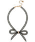 Фото #1 товара Betsey Johnson mesh Bow Collar Necklace