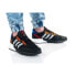 Фото #3 товара Мужские кроссовки спортивные для бега черные текстильные летние на высокой подошве Adidas ZX 1K Boost