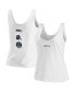 Фото #2 товара Women's White Seattle Seahawks Team Scoop Neck Tank Top