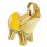 Decorative Figure Alexandra House Living Yellow Ceramic Elephant Golden 12 x 25 x 22 cm