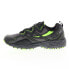 Фото #5 товара Fila Exhibition 5 1JM01268-056 Mens Black Leather Athletic Hiking Shoes 9.5
