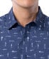 ფოტო #2 პროდუქტის Men's Short-Sleeve Cationic Hooks Fishing Shirt