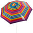 Фото #2 товара Пляжный зонт Aktive Разноцветный Oxford Сталь Ткань Оксфорд 200 x 200 x 200 cm (6 штук)