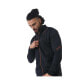 Фото #3 товара Men's Black Heathered Activewear Jacket With Reflective Detail