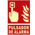 Фото #1 товара NORMALUZ Pulsador Alarma 1 mm Sign 21x30 cm