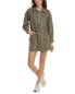 Dl1961 Coletta Linen-Blend Shirtdress Women's Green Xs