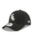 Фото #1 товара Men's Black Chicago White Sox Team League 9FORTY Adjustable Hat