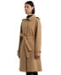 Фото #3 товара Women's Belted Water-Repellent Trench Coat