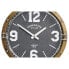 Wall Clock DKD Home Decor 40,5 x 10 x 40,5 cm Crystal Iron (2 Units)