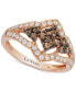 Chocolatier® Diamond Statement Ring (1 ct. t.w.) in 14k Rose Gold