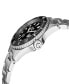 Men's Wallstreet Swiss Automatic Silver-Tone Stainless Steel Bracelet Watch 43mm