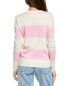 Фото #2 товара Kier+J Striped Cashmere Sweater Women's