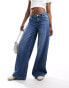 Фото #1 товара Pimkie palazzo jeans in blue wash