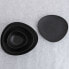Flat Plate Bidasoa Fosil Black Ceramic Oval 22,8 x 20,1 x 2,2 cm (9Units)