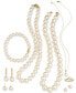 ფოტო #3 პროდუქტის 14k Gold Earrings, Cultured Freshwater Pearl (7mm) and Diamond Accent Stud Earrings