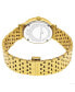 ფოტო #3 პროდუქტის Alexander Watch A201B-02, Ladies Quartz Small-Second Watch with Yellow Gold Tone Stainless Steel Case on Yellow Gold Tone Stainless Steel Bracelet