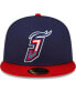 ფოტო #3 პროდუქტის Men's Navy Jacksonville Jumbo Shrimp Authentic Collection Alternate Logo 59FIFTY Fitted Hat