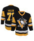 ფოტო #1 პროდუქტის Big Boys Evgeni Malkin Black Pittsburgh Penguins Home Replica Player Jersey