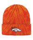 Фото #1 товара Big Boys and Girls Orange Denver Broncos Tie-Dye Cuffed Knit Hat