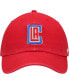 Men's Red LA Clippers Team Clean Up Adjustable Hat