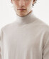 ფოტო #10 პროდუქტის Men's 100% Merino Wool Turtleneck Sweater
