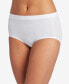 Cotton Stretch Brief 1556, available in extended sizes