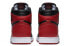 Jordan Air Jordan 1 Retro Bred Banned 禁穿 高帮 复古篮球鞋 男款 黑红 2016年版