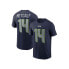 Фото #1 товара Seattle Seahawks Men's Pride Name and Number Wordmark T-Shirt D.K. Metcalf
