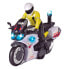 Фото #1 товара Игрушечный транспорт Dickie Toys Мотоцикл Полиции Португалии 17 см с фигуркой, светом и звуком