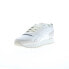 Reebok Glide Mens White Synthetic Lace Up Lifestyle Sneakers Shoes 9.5