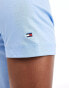 Фото #2 товара Tommy Hilfiger arch logo t-shirt in baby blue