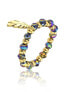 Amy Violet Gold Plated Beaded Ring EWR23032G