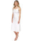 Women's Floral-Sequin Midi Slip Dress