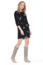 Фото #1 товара Saltwater 302195 Women Luxe Jack Mini Dress Black Size M